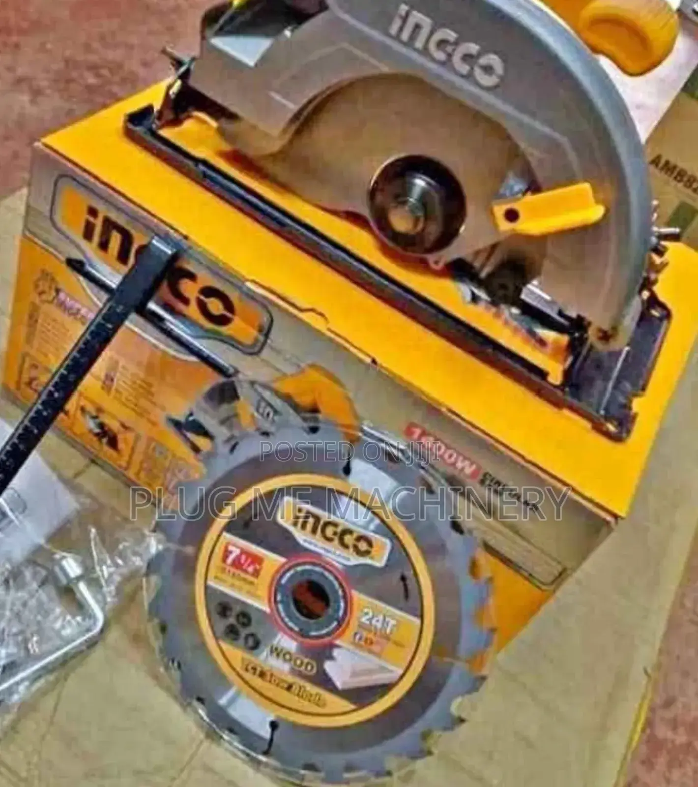 7 Inch Ingco Circular Saw 1400w/Original Ingco Circular Saw 1400w