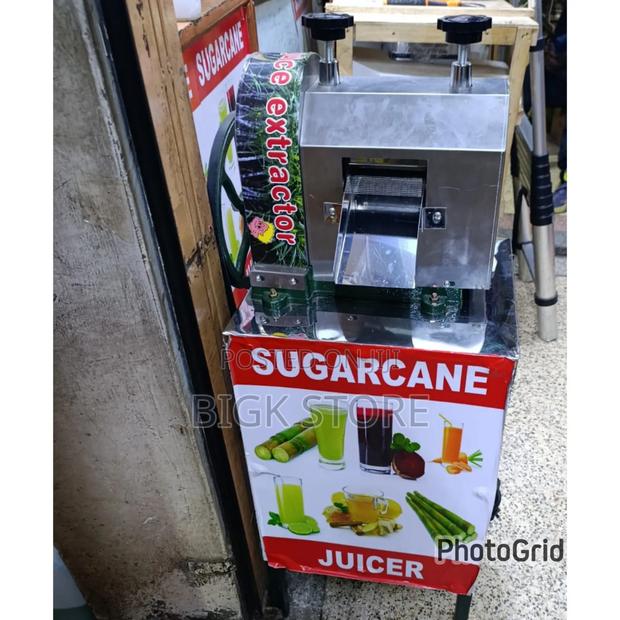 Complete Standing Commercial Sugarcane Crusher Juicer Machine - main view