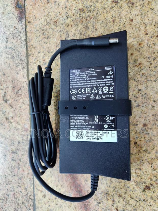 Genuine Dell Small Pin Complete Charger 130w ( 19.5v 6.7a)