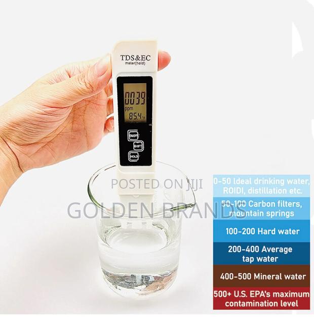 Premium 3-in-1 TDS Ec LCD Water Meter for Fast,Accurate Purity Testing - thumbnail 3