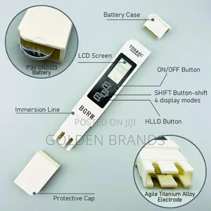 Smart Water Tester 3-in-1 Digital TDS Ec With LCD Display