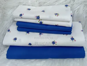 6in1 100%Cotton Mix Match 7×8 Flat Bedsheets Sets