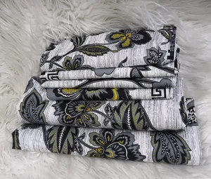 6in1 100%Cotton Floral Bedsheets Sets