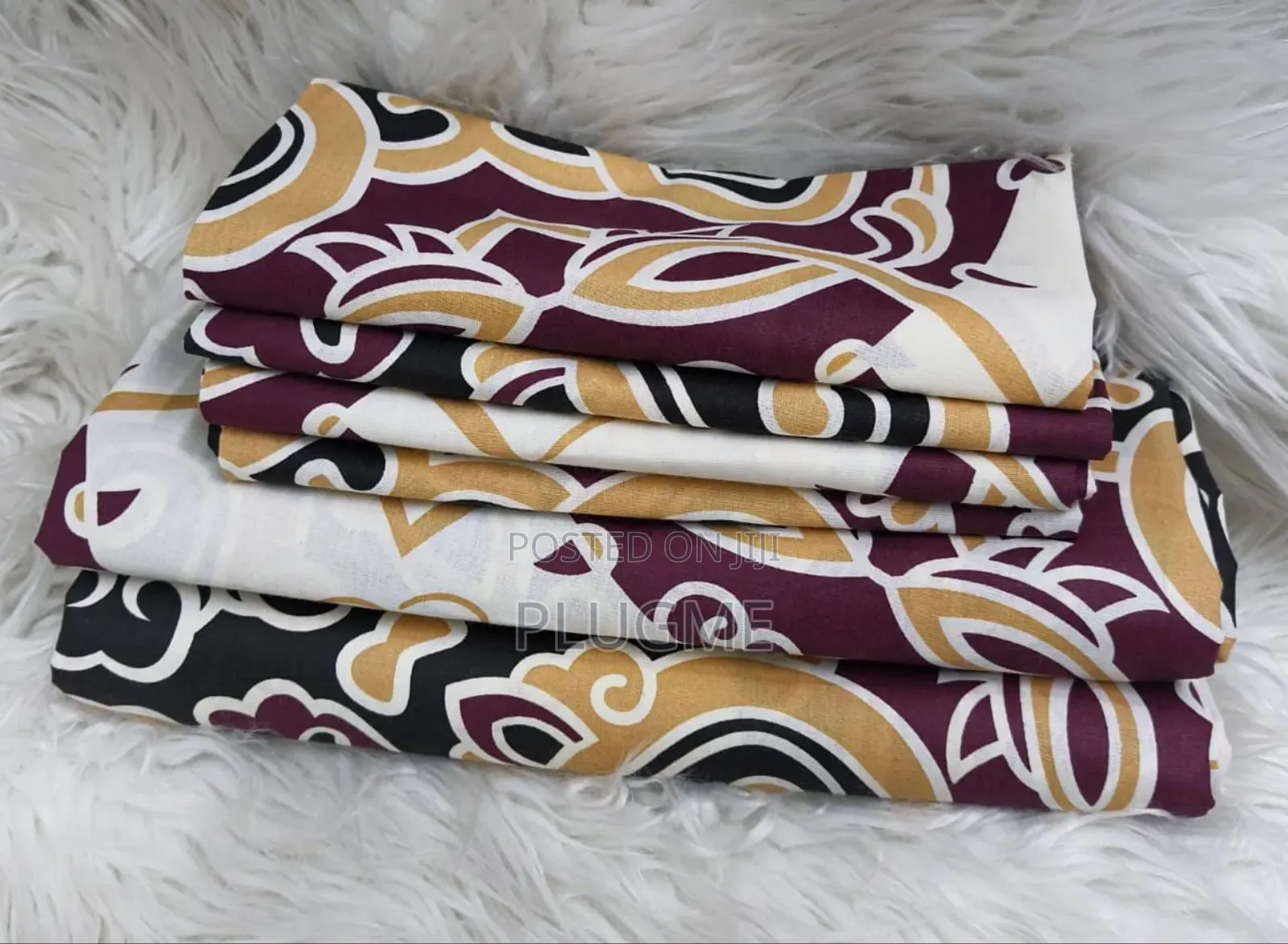 6in1 100%Cotton Floral Bedsheets Sets