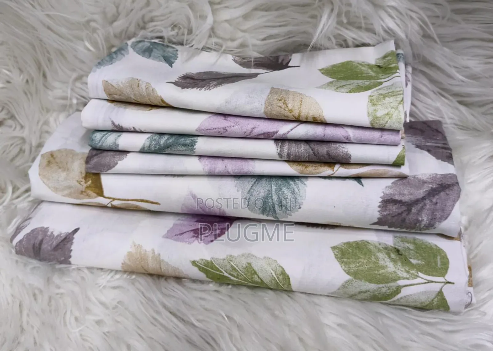 6in1 100%Cotton Floral Bedsheets Sets