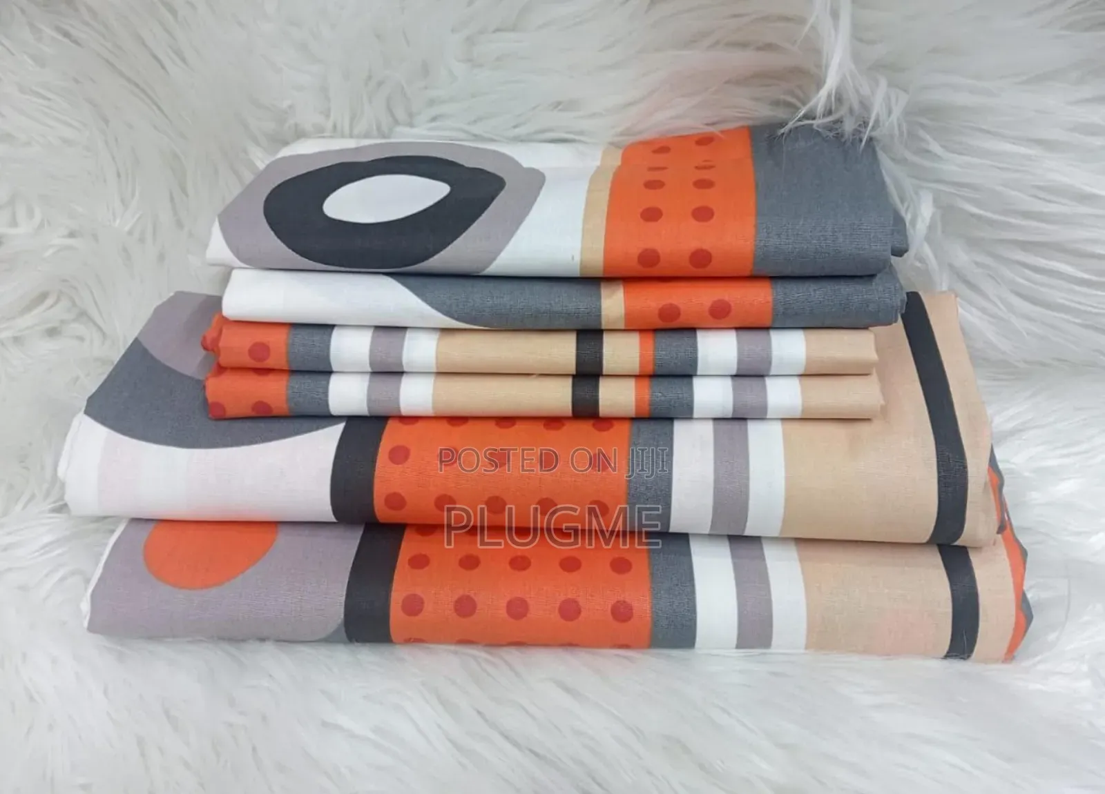 6in1 100%Cotton Floral Bedsheets Sets
