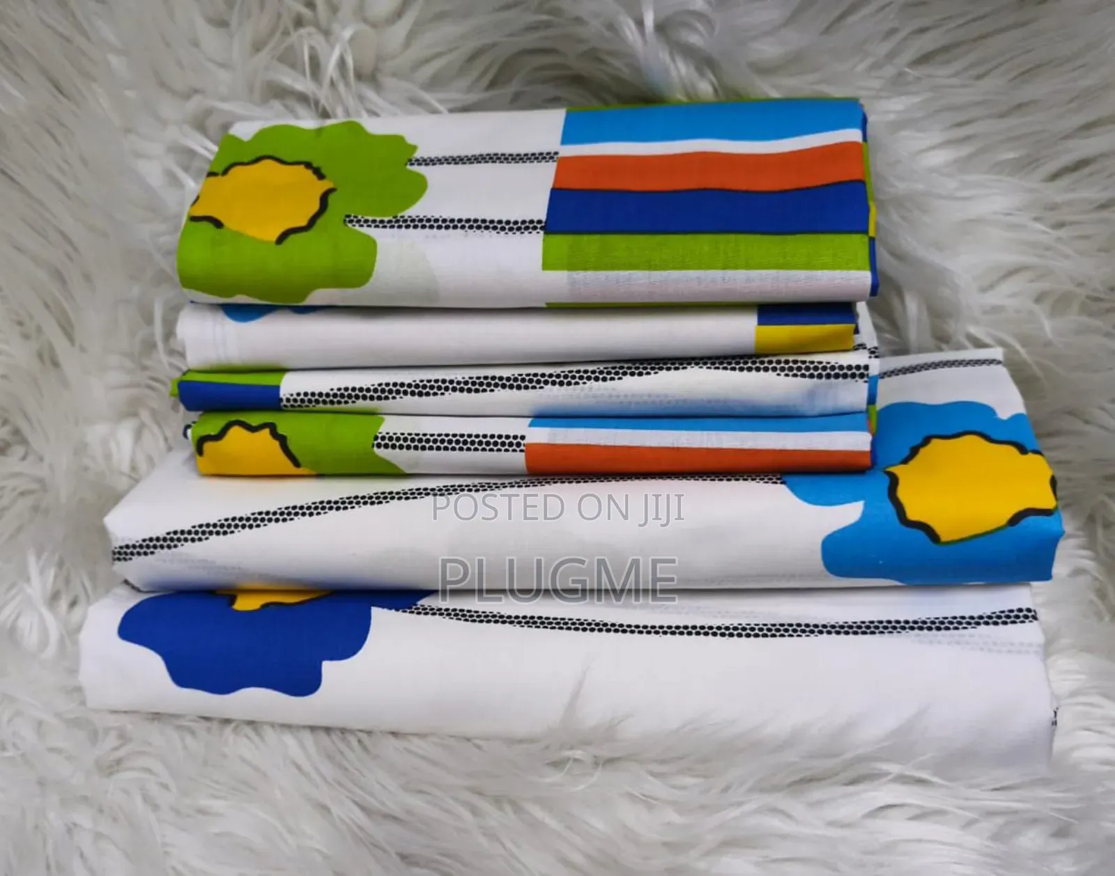 6in1 100%Cotton Floral Bedsheets Sets
