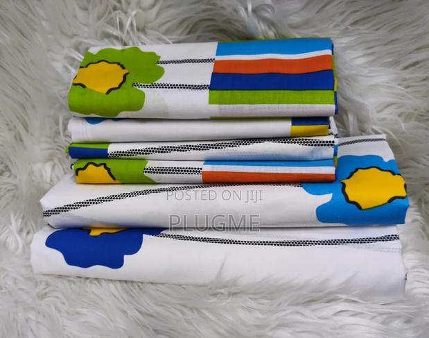 6in1 100%Cotton Floral Bedsheets Sets - thumbnail 11