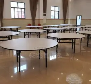 Home Table; Multi-Purpose Round Folding Table Stackable Chairs