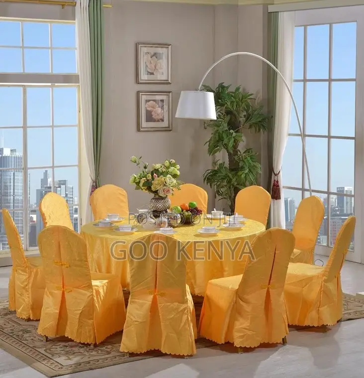 Home Table; Multi-Purpose Round Folding Table Stackable Chairs