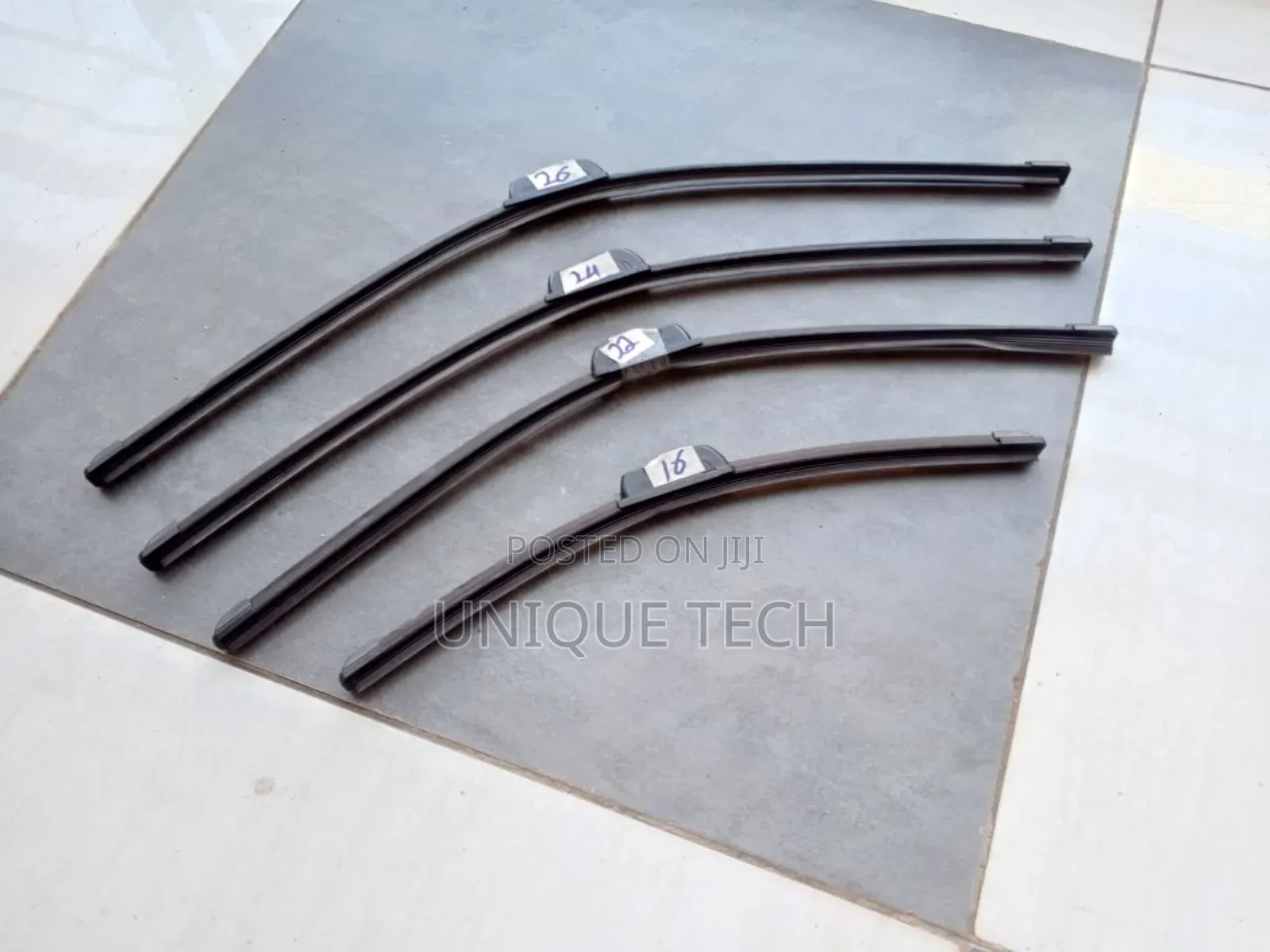Soft Car Wiper Blades 2pcs ,14" 16" 18" 20" 22" 24" 26"