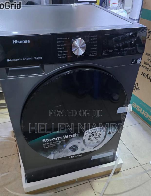 Hisense Wd3q8043bt 8kgs Wash Dry Washing Machine - main view