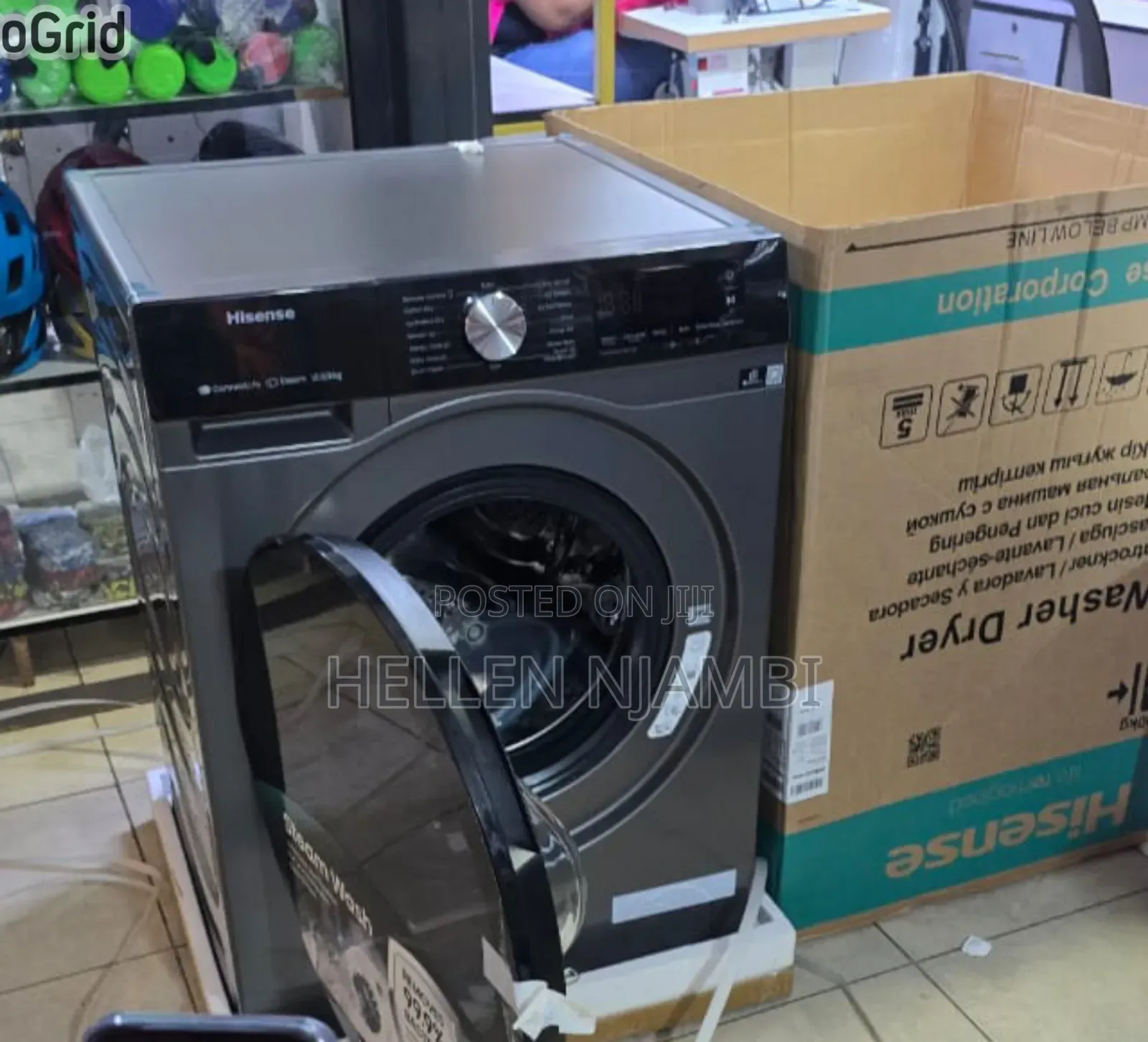 Hisense 9kg Wash and Spin Front Load Washing Machine