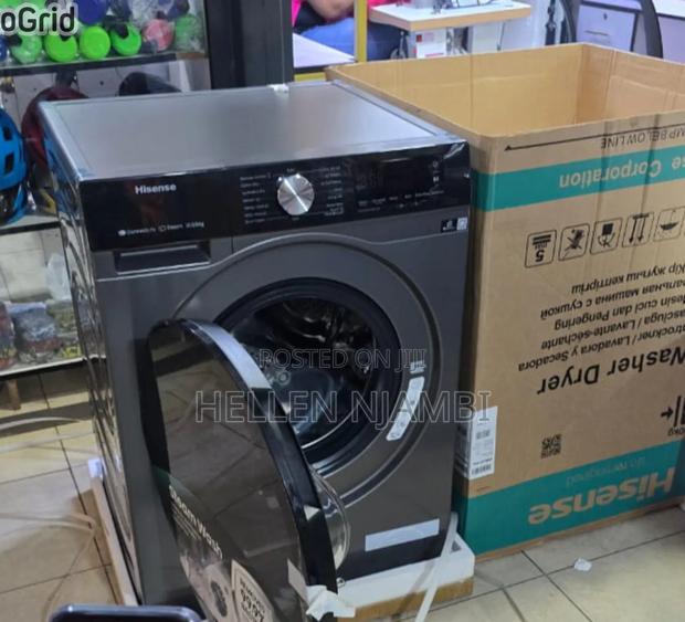 Hisense 9kg Wash and Spin Front Load Washing Machine - main view