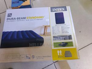 Intex 4*6 Inflatable Mattress With Electric Pump - main view