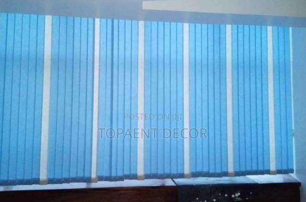 Perfect Shade And Smooth Finish Vertical Office Blinds - main view