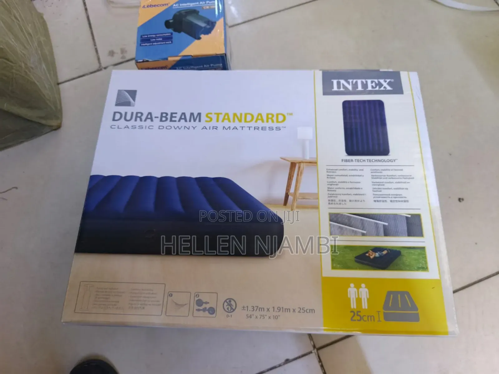 Intex Inflatable Air Mattress- 4 by 6