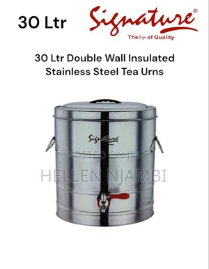 30 LTR Double Wall Insulated Stainless Steel Tea Urn