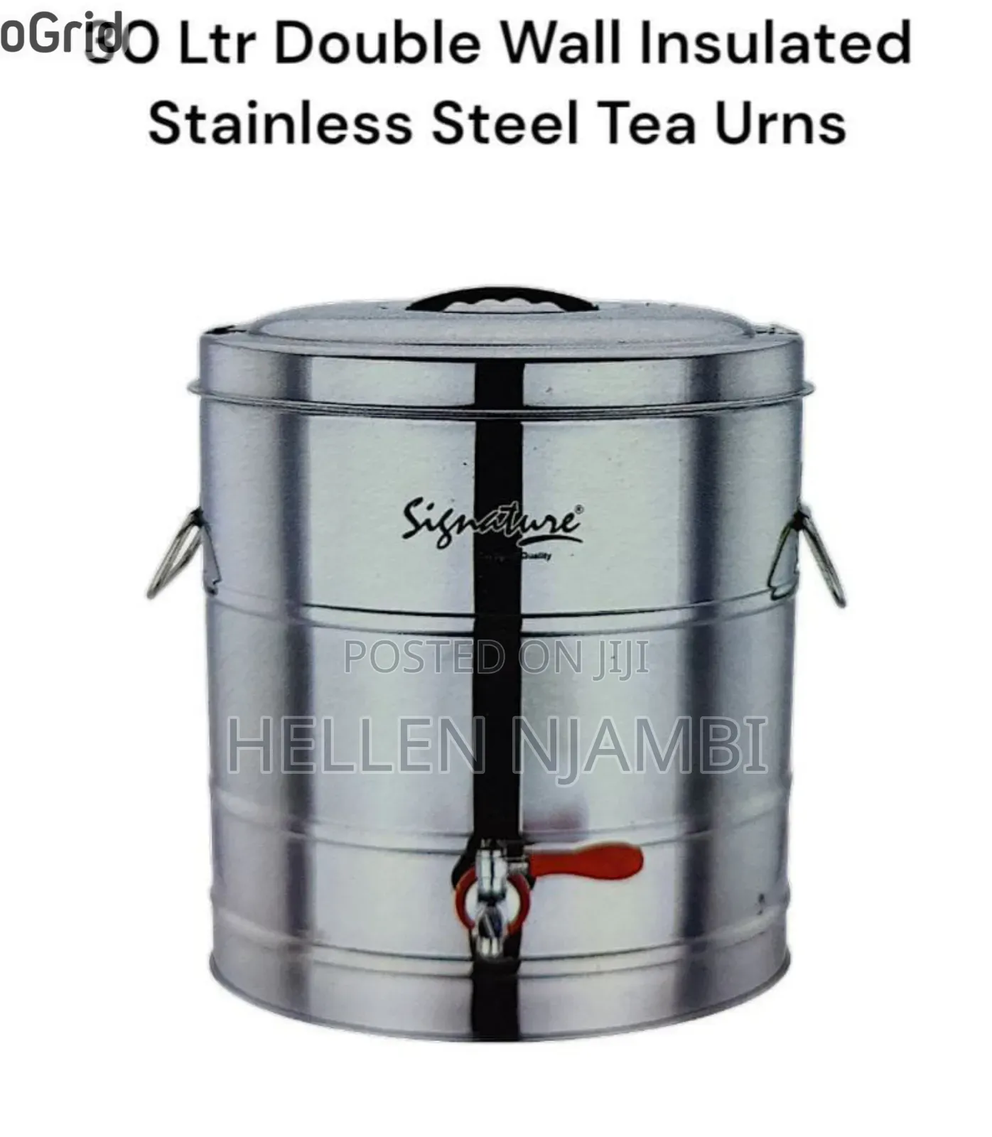 Signature 30ltr Stainless Steel Tea Urn
