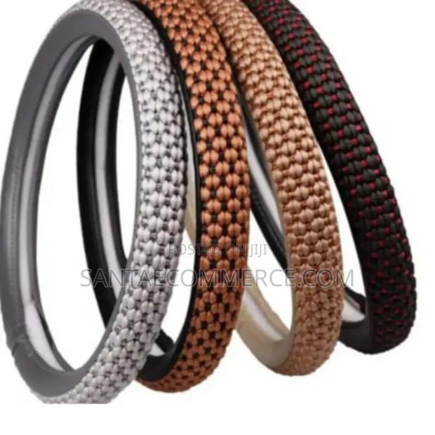Thread Knitted Car Steering Covers - main view