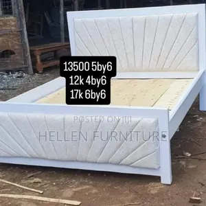 Board White and Cute Stardard Bed