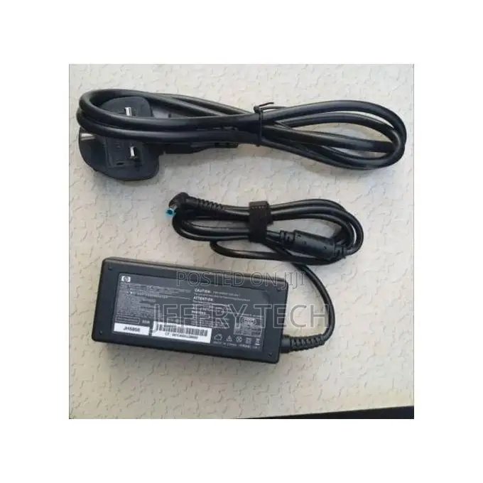 Hp Laptop Charge Blue Mouth + Cord