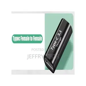 Usb 3.1 Type-C Female to Female Adapter Connector