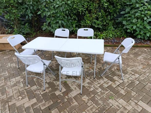 6 Seater Foldable Dining Table - thumbnail 2