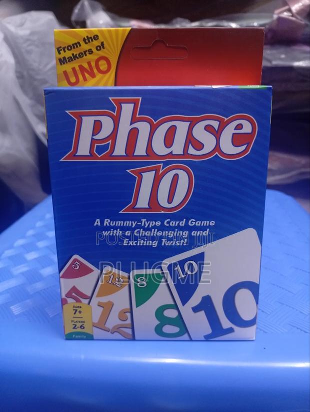 Uno Phase 10 Card Game - main view