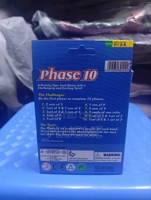 Uno Phase 10 Card Game