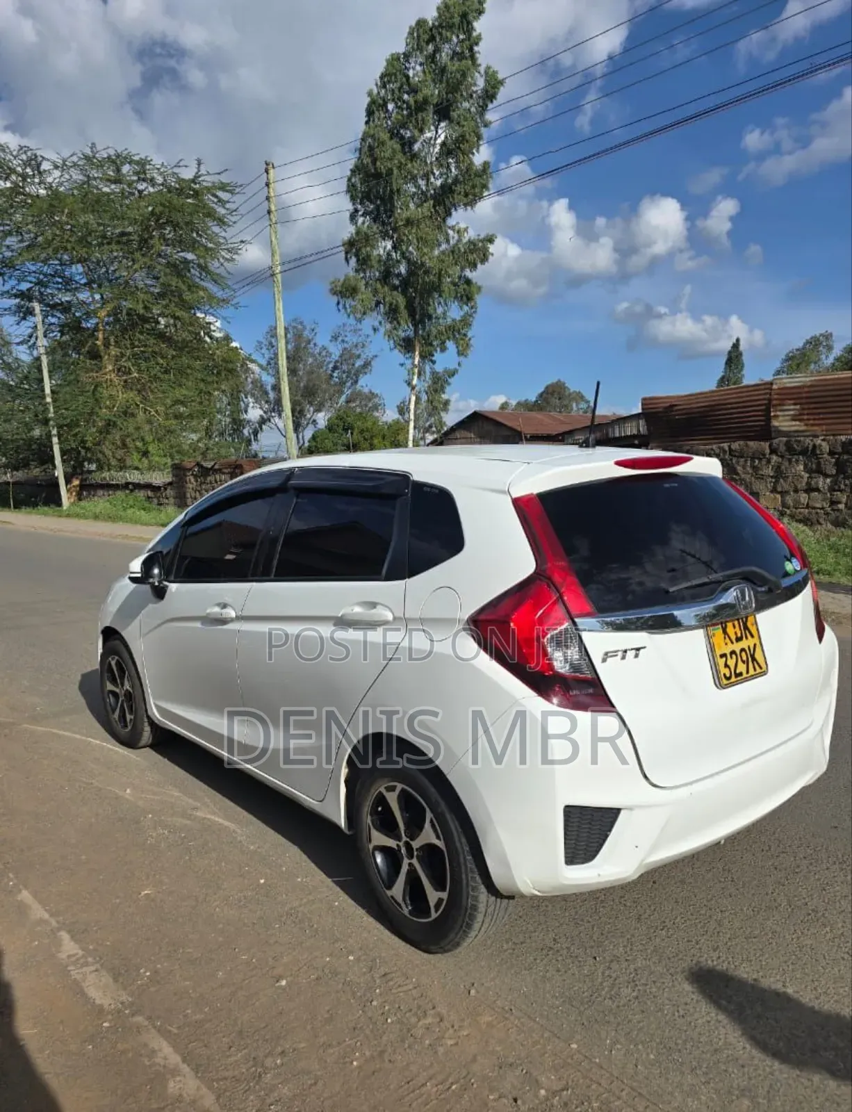 Honda Fit 2016 White