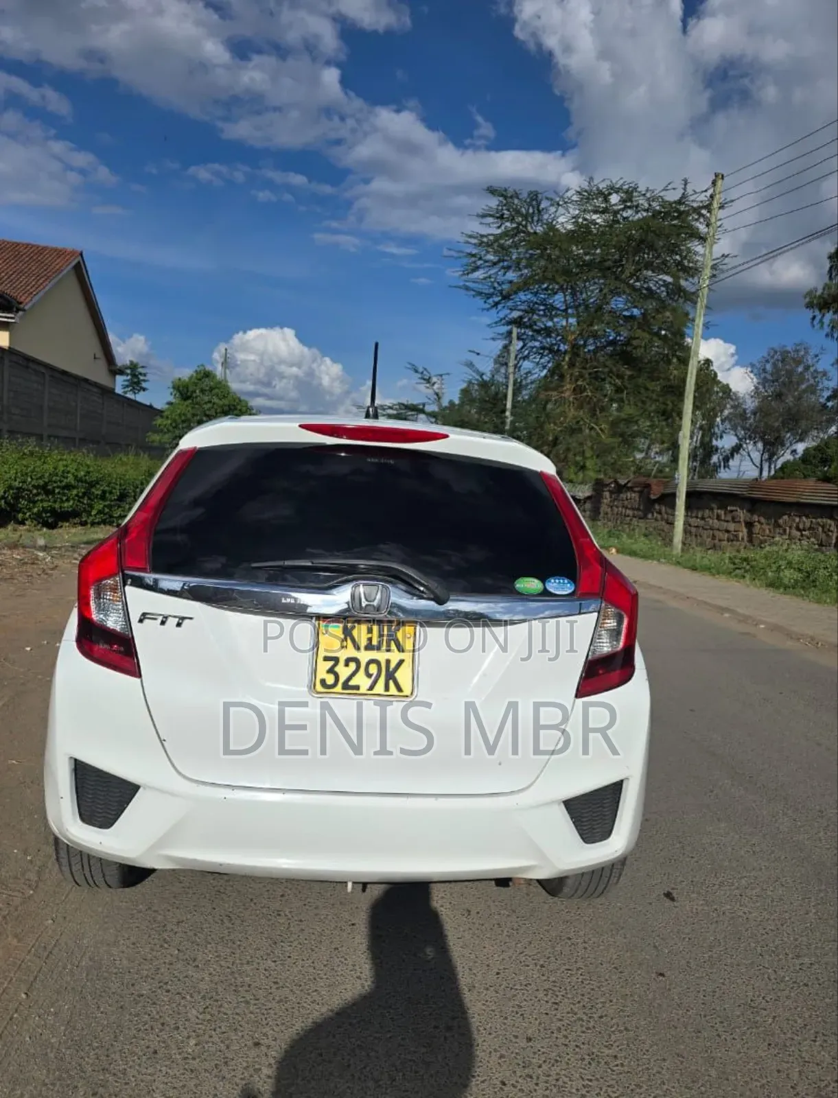 Honda Fit 2016 White