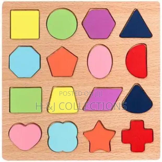Montessori Wooden Board Puzzles