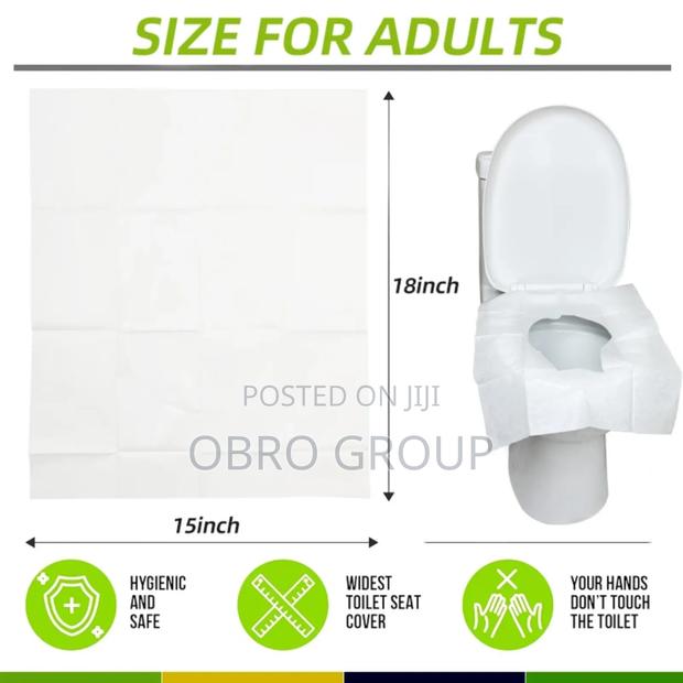 Disposable Toilet Seat Covers 10s - thumbnail 3