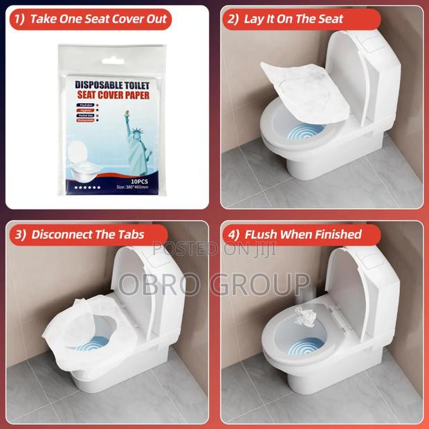 Disposable Toilet Seat Covers 10s - thumbnail 6