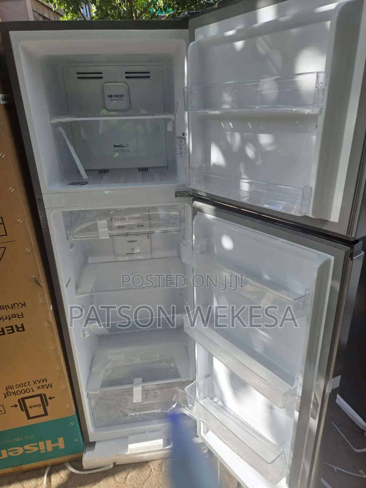 Hisense 251litres Double Door No Frost Fridge Ref250dr
