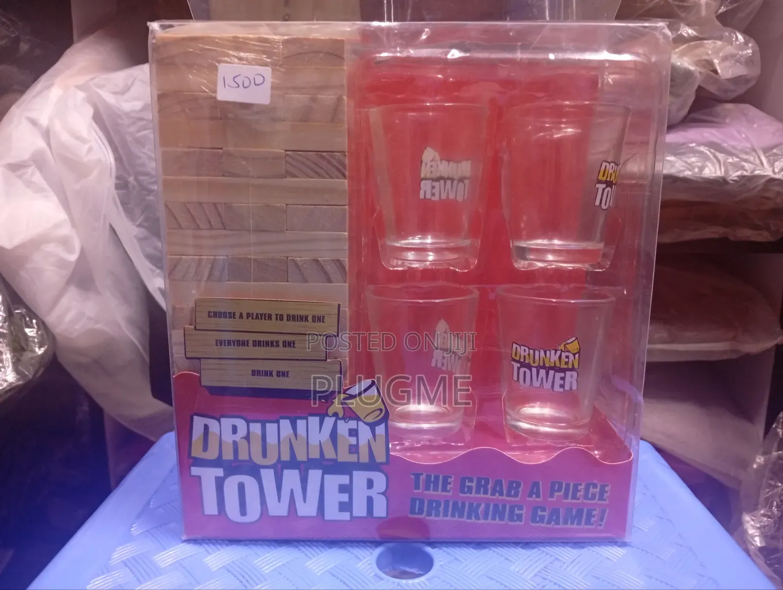 Drunken Tower Jenga Game