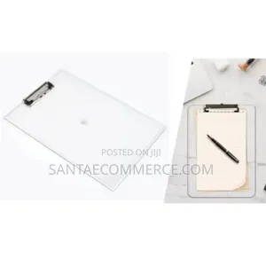 A4 Clear Transparent Clipboard