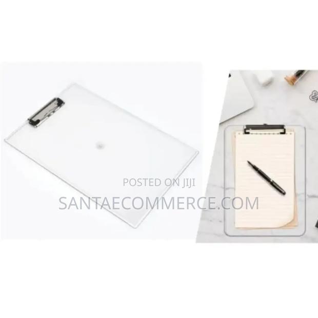 A4 Clear Transparent Clipboard