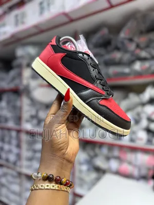 Travis Scott ×J1 Red Black  Sizes38,39,40,41,42,43,44,45