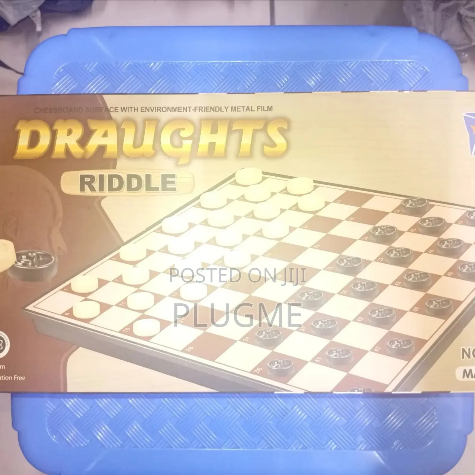 Draughts Riddle Board Game