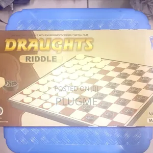 Draughts Riddle Board Game