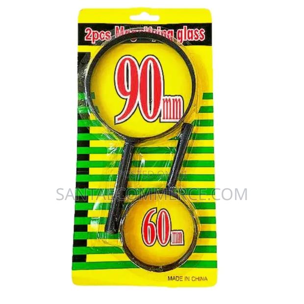 2pcs 60mm 90mm Magnifying Glass Lens