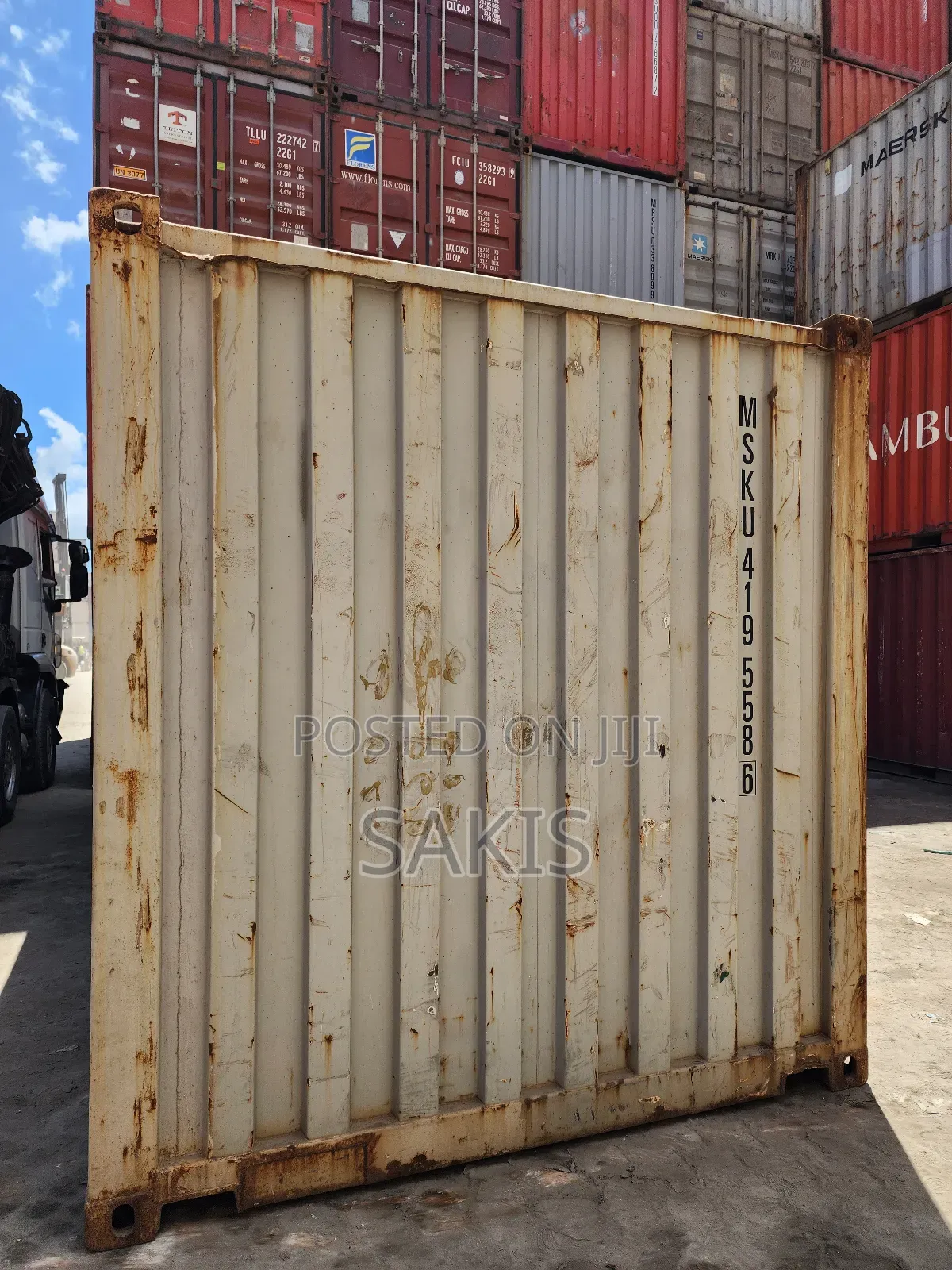 Safi Sana! 20ft Dry Shipping Containers For Sale!
