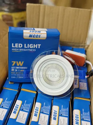 Glass Panel Downlighter 7watts