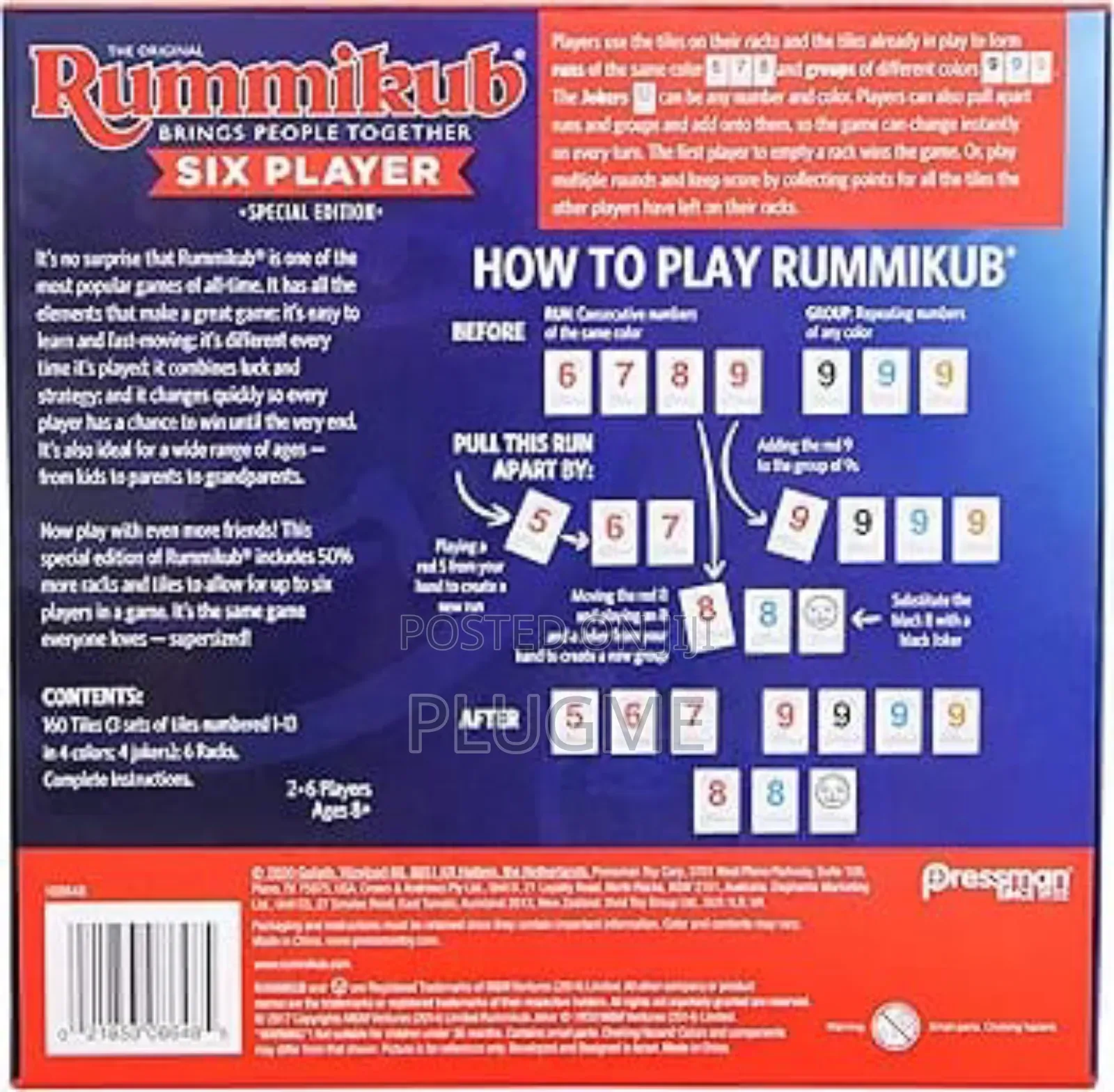 Rummikub 6 Player Special Edition