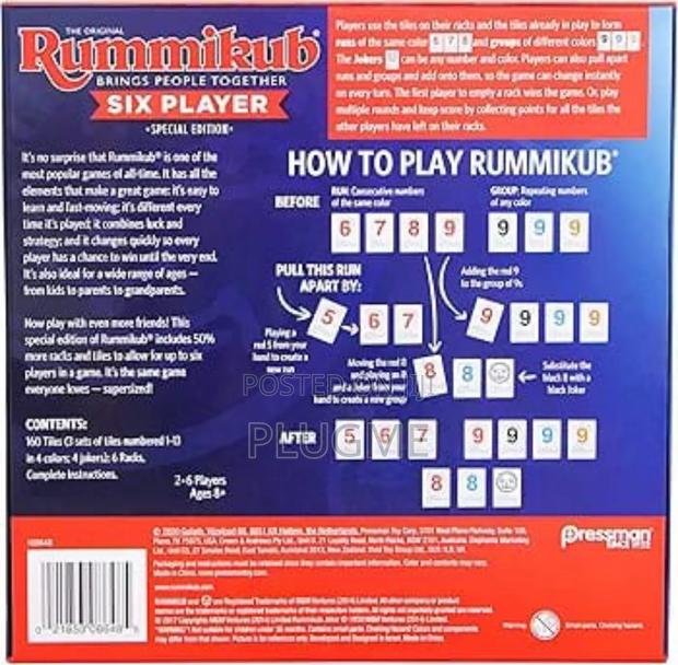 Rummikub 6 Player Special Edition - thumbnail 5