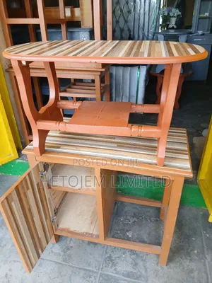 Multipurpose Table Cabinet Combo – Perfect for Storage or Study