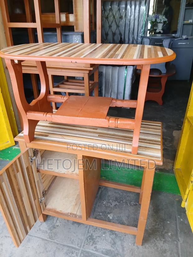 Multipurpose Table Cabinet Combo – Perfect for Storage or Study - thumbnail 2