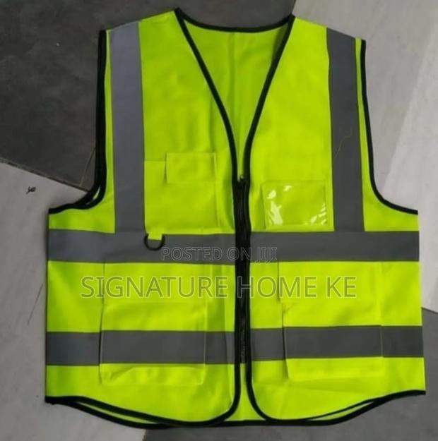 Reflector Jacket With A Zip - main view